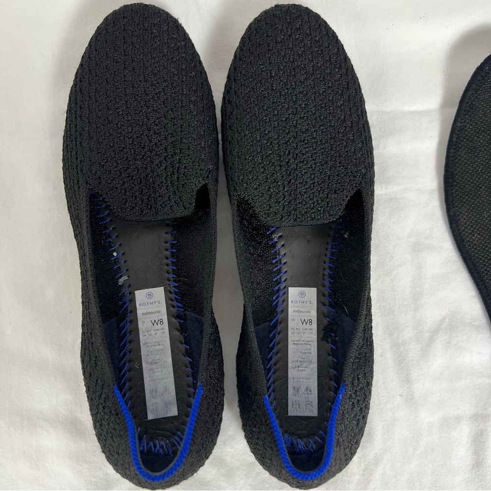 Rothy’s black Honeycomb Loafers - Picture 10 of 13